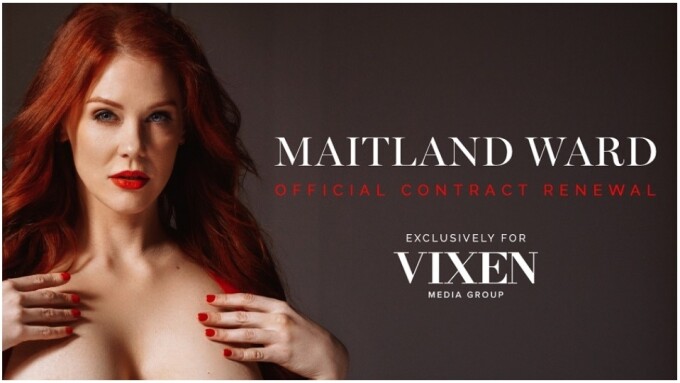 Maitland Ward, Vixen Media Group Ink Contract Extension