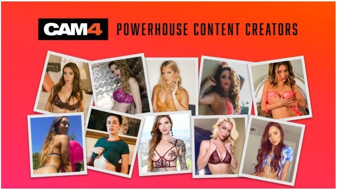 CAM4 Secures Roster of 'Female Powerhouse' Content Creators