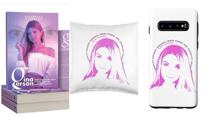 Gina Gerson Touts Autobiography, New Branded Merch
