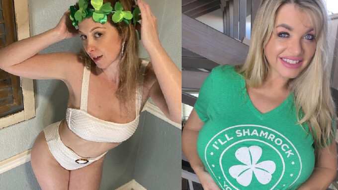 Vicky Vette, Sunny Lane to Perform St. Patrick's Day Show on VNALive