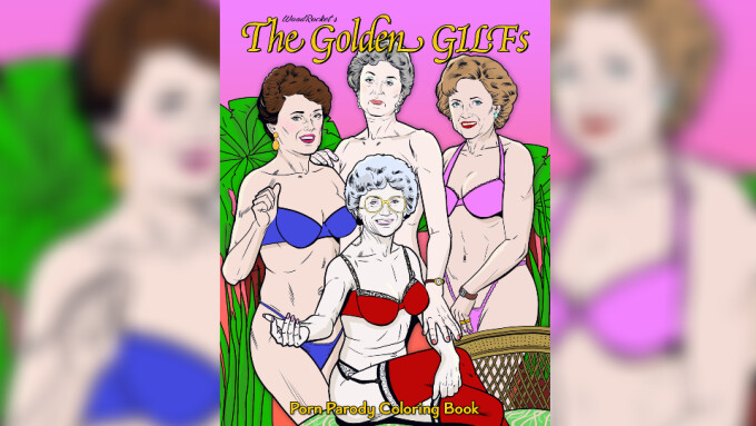 WoodRocket Releases 'Golden GILFs' Parody Coloring Book