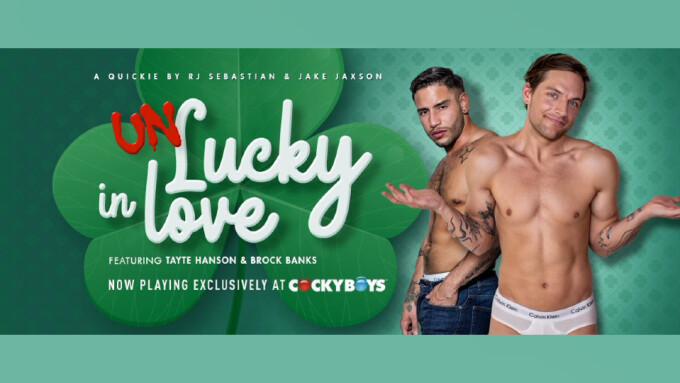 Tayte Hanson, Brock Banks Get 'Lucky' for CockyBoys