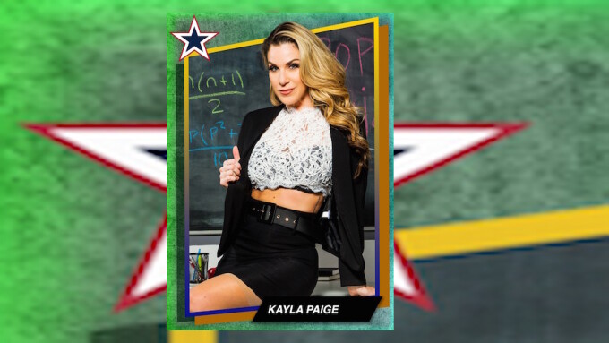 Kayla Paige, Naughty America Partner Up for NFT Trading Cards