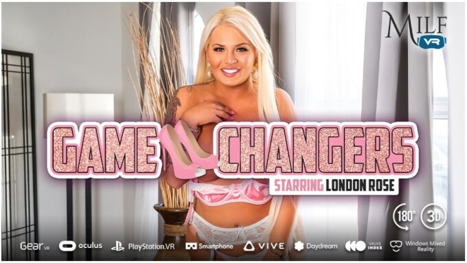 London Rose Stars in 'Game Changers' for MILF VR