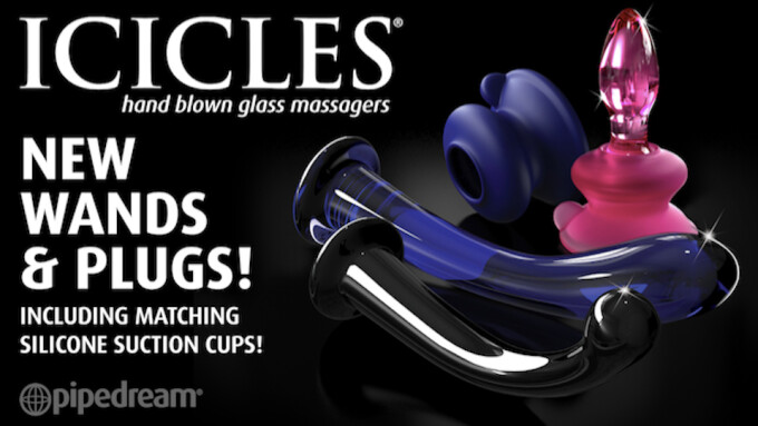Pipedream Now Shipping New Silicone Suction-Cup 'Icicles'