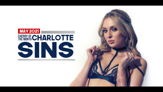 Charlotte Sins Is Cherry Pimps' May 'Cherry of the Month'