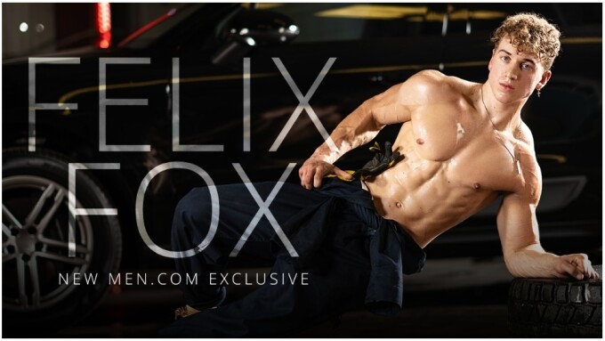 Newcomer Felix Fox Signs Exclusive Deal With Men.com