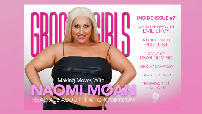 Naomi Moan Lands Grooby Girls Magazine Cover Spotlight