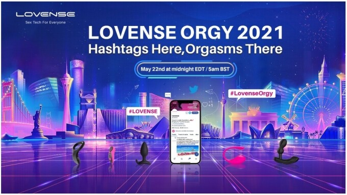 Lovense to Lead Global 'Twitter Orgy' Saturday