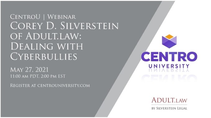 Corey Silverstein, CentroU to Lead 'Cyberbullies' Webinar