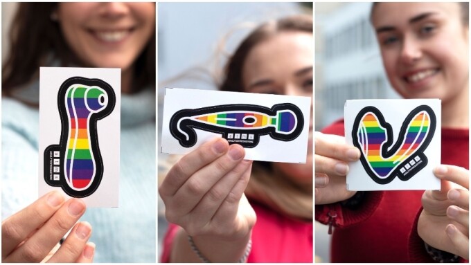 AdultToyMegaStore Fundraising With New Pride Sticker Pack