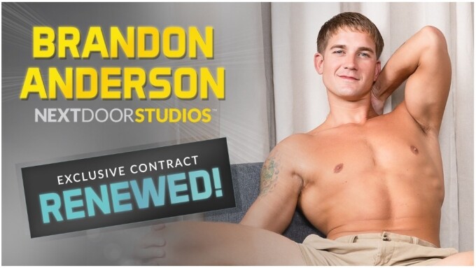 Brandon Anderson, Next Door Studios Extend Exclusive Contract