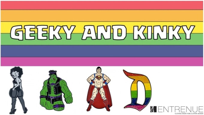 Entrenue Expands 'Geeky & Kinky' Range of Enamel Pins