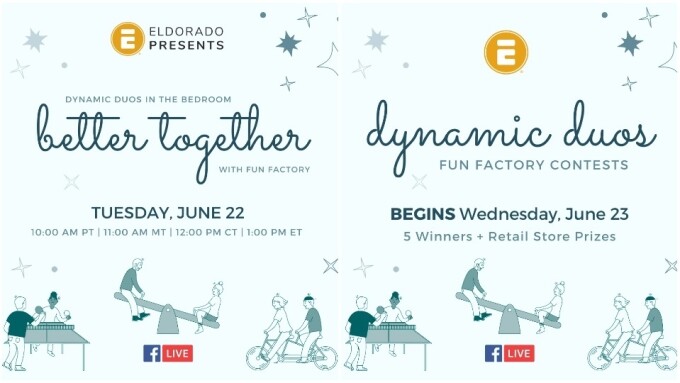 Eldorado Pairs With Fun Factory on Next Facebook Live Webinar
