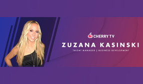 Zuzana Kasinski joins Cherry.tv as Talent Manager