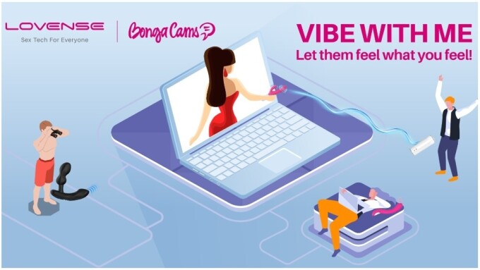 Lovense, BongaCams Partner on Interactive 'Vibe With Me' Tech