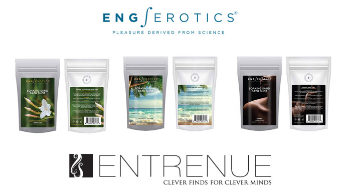 Entrenue Now Distributing EngErotics CBD Bath Salts