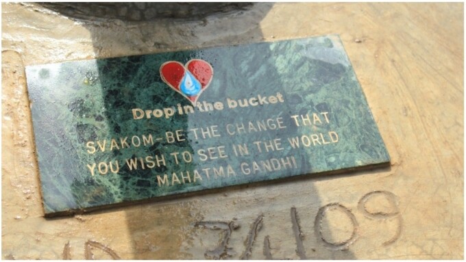 Svakom Touts 'Drop In the Bucket' Water Access Charity Effort