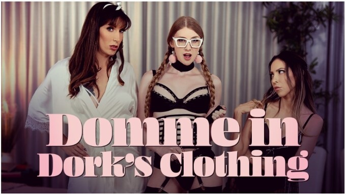 TransAngels Sets Two-Part 'Domme in Dork's Clothing'