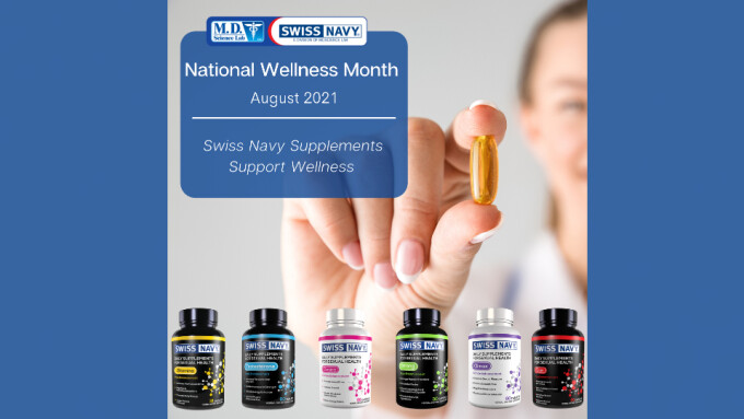 Swiss Navy Promotes Overall Wellness With Supplement Range