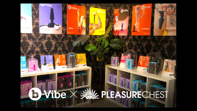 The Pleasure Chest, b-Vibe Partner on 'Anal August' Pop-Up