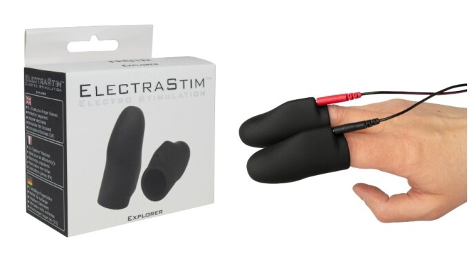 ElectraStim Adds 'Explorer Finger Sleeves' to 'Silicone Noir' Range