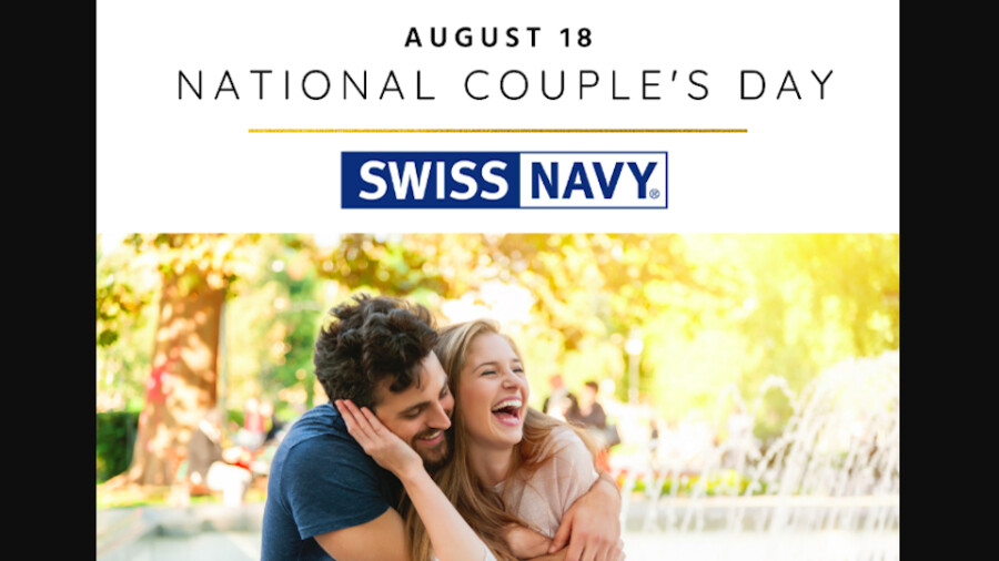 Swiss Navy Marks National Couples Day On Wednesday 6822