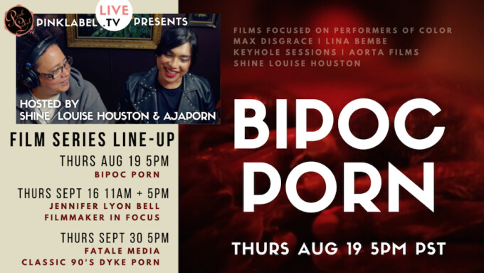 'PinkLabel.tv Live' Presents 'BIPOC Porn' Screening