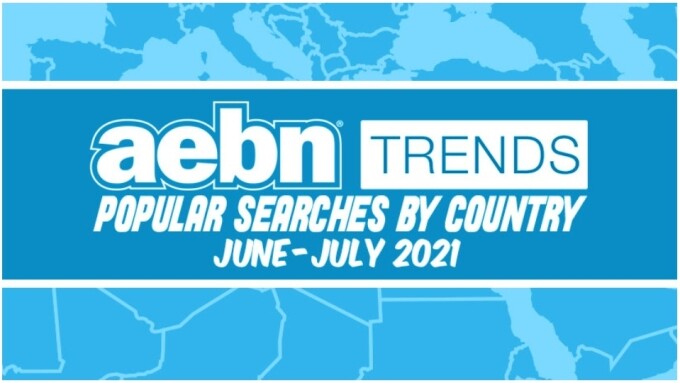 AEBN Reveals Popular Searches by Country for June, July