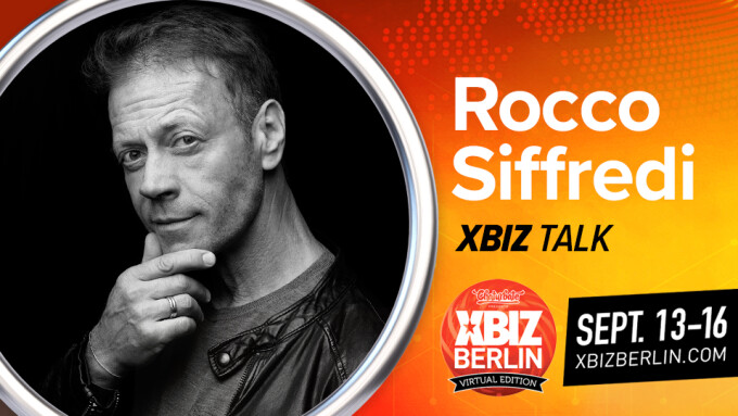 Rocco Siffredi to Give Rare Life-Spanning Interview at 2021 XBIZ Berlin