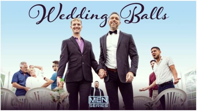Benjamin Blue, Alex Mecum Star in 'Wedding Balls' for Men.com