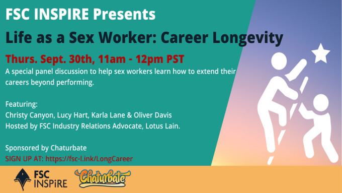 FSC INSPIRE, Chaturbate to Host 'Career Longevity' Panel