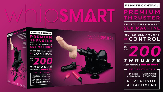 Xgen Now Shipping 'Whipsmart' Thrusting Sex Machine