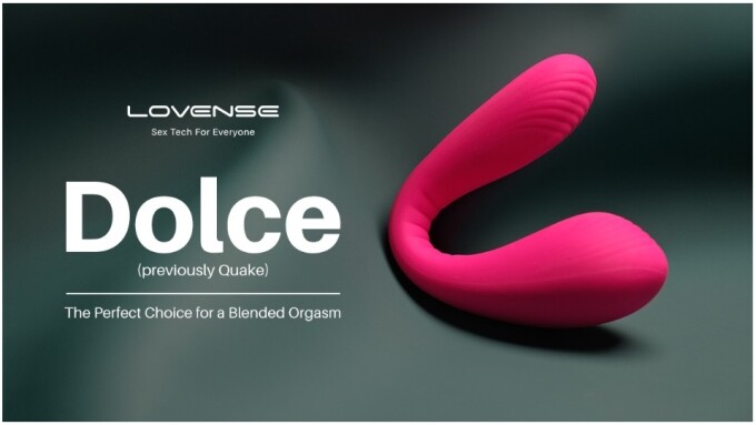 Lovense Renames New Dual-Motor Stimulator 'Quake' to 'Dolce'