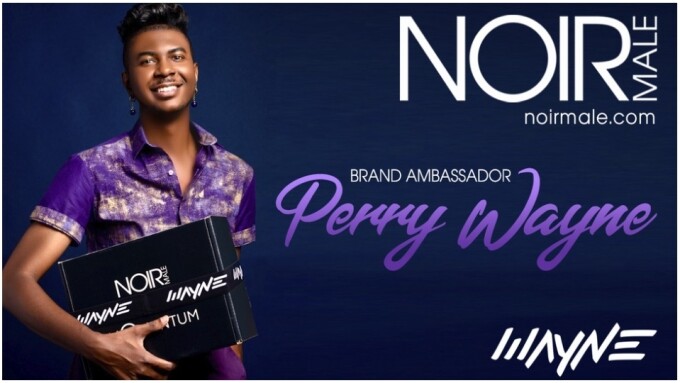 Noir Male Taps Designer Perry Wayne as Newest Brand Ambassador