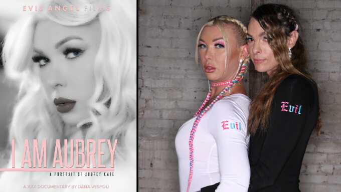 Evil Angel Debuts Climax Scenes of Aubrey Kate Showcase