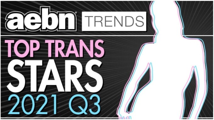 Jade Venus Lands Atop AEBN List of Top Trans Stars