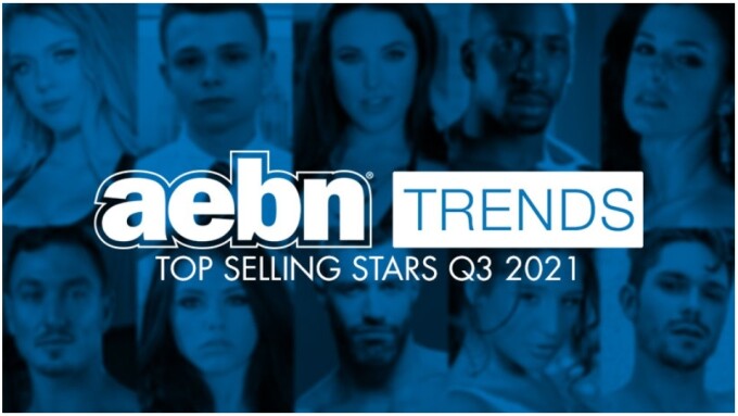 AEBN Reveals Top Stars for Q3 of 2021
