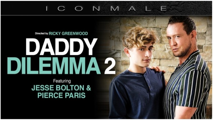 Pierce Paris, Jesse Bolton Star in Icon Male's 'Daddy's Dilemma 2'