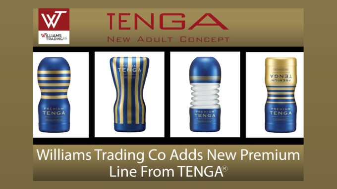 Williams Trading Adds 5 New 'Tenga Premium' Strokers