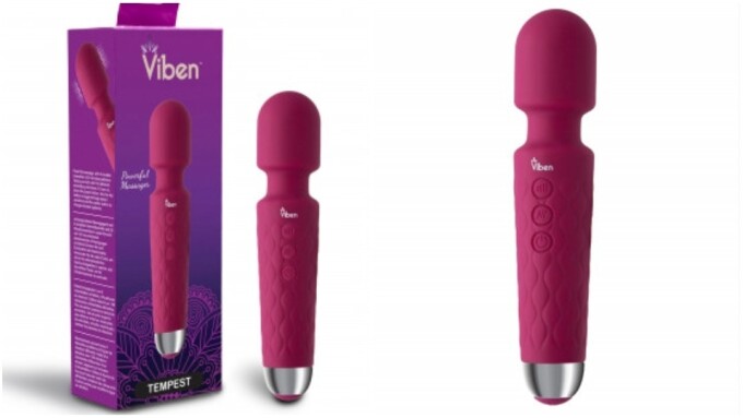 Viben Releases 'Tempest' Massager in New Ruby Color