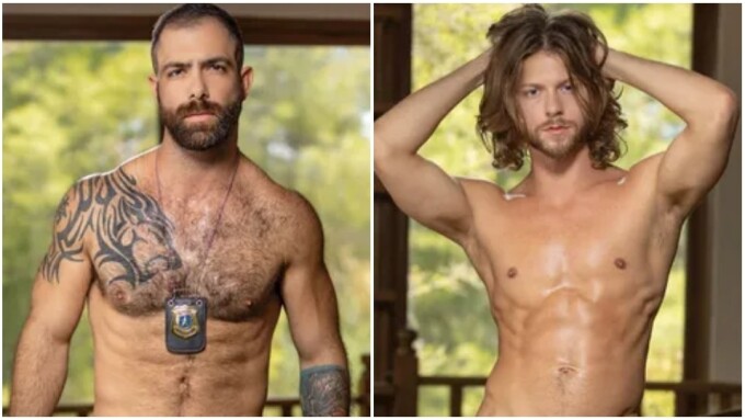 Jake Nicola, Austin Avery Enjoy 'Dirty 30 Party' for Raging Stallion