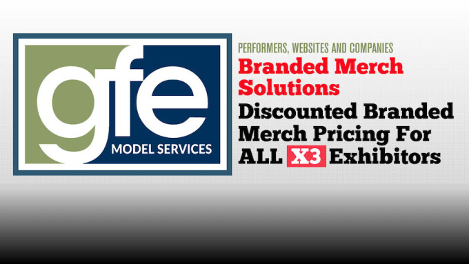 GFE Offering Discount on Branded Merch for X3 Exhibitors