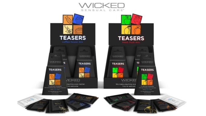 Wicked Sensual Care Releases 2 New 'Wicked Teasers' Lube Samplers
