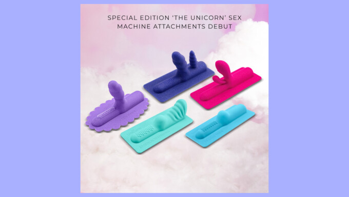 COTR Debuts 5 New Attachments for 'The Unicorn' Sex Machine