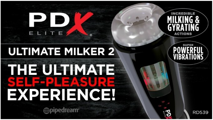 Pipedream Now Shipping PDX Elite 'Ultimate Milker 2'