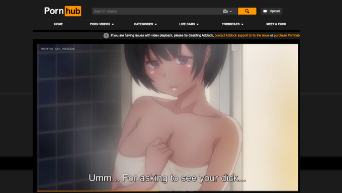 Pornhub Reports 'Hentai' Is Top Worldwide Search Term