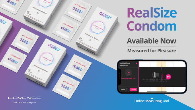 Lovense Releases New 'RealSize' Condom Line