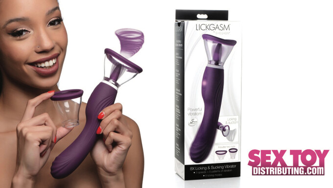 SexToyDistributing Now Shipping 'Inmi Lickgasm' Stimulator