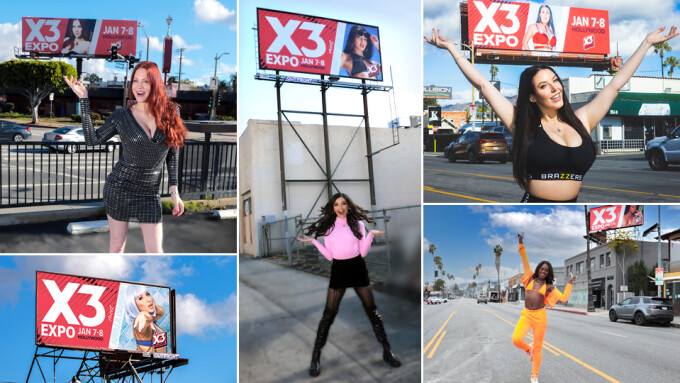 X3 Expo Rolls Out Hollywood Billboard Blitz